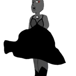 This is the Avatar Image for the Black Diamond/Tiktok TTS (Tiktok) AI Voice and Text to Speech Generator